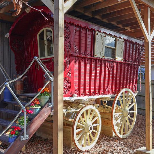 'Queenie' The Gypsy wagon