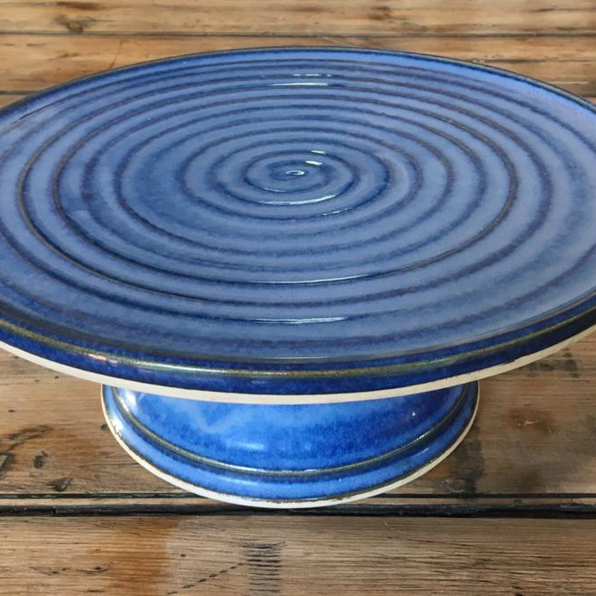 Cake Stand - Blue