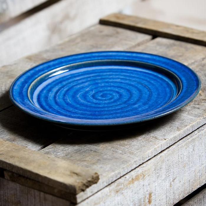 Dinner Plate - Blue