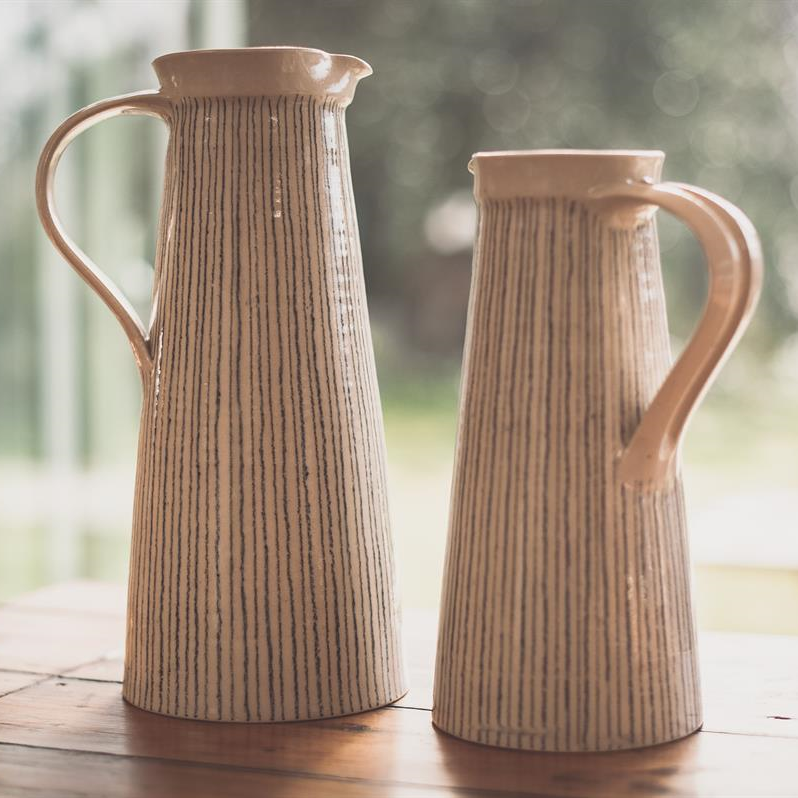 Extra large jug - Stripe