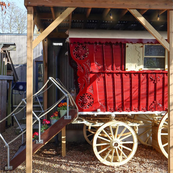 'Queenie' The Gypsy wagon