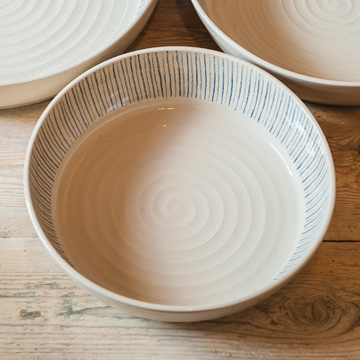 Small fruit bowl - Stripe