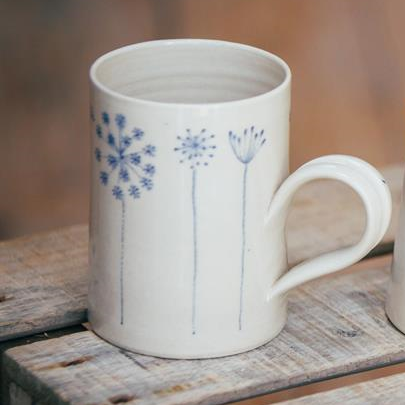 Straight Mug - Seed head