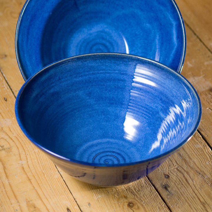 Tiny salad bowl - Blue