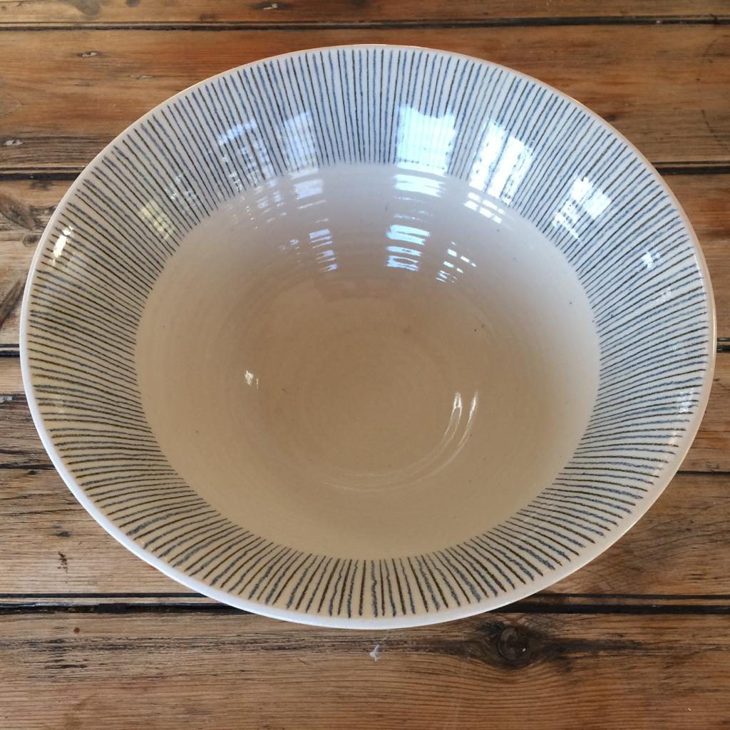 Tiny salad bowl - Stripe