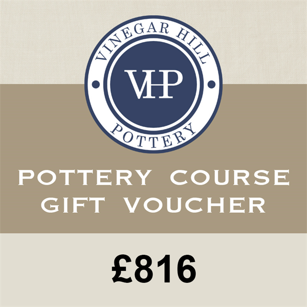 Three Day Pottery Course Gift Card for Two People